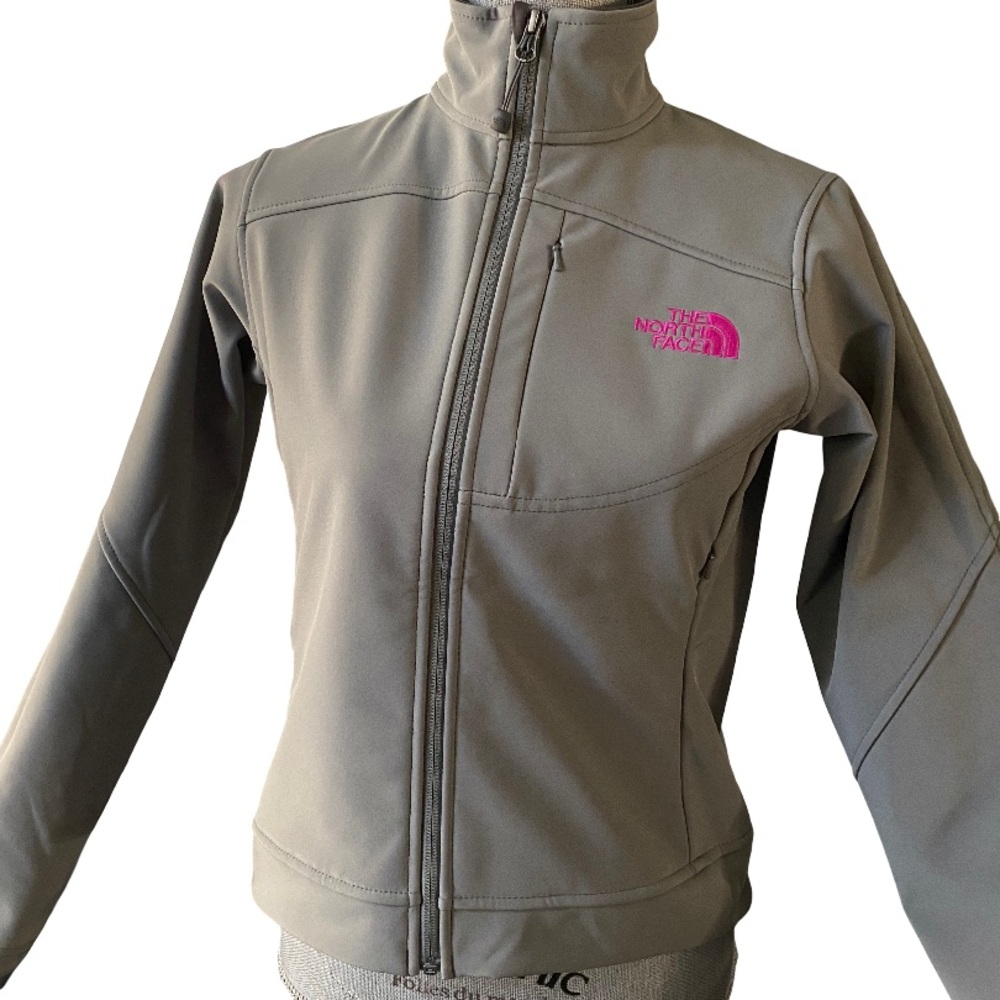 NWT $155 THE NORTH FACE CAROLEENA JACKET Softshell Coat Gray Women's Size XS